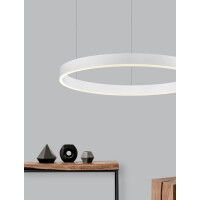 Nova Luce 9530210 Motif LED Pendelleuchte Weiß 2