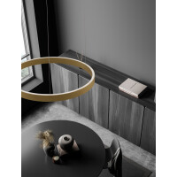 Nova Luce 9345661 Elowen LED Pendelleuchte Gold gebürst