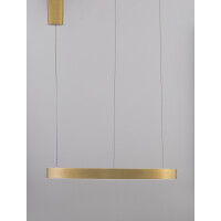 Nova Luce 9345661 Elowen LED Pendelleuchte Gold gebürst