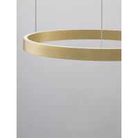 Nova Luce 9345661 Elowen LED Pendelleuchte Gold gebürst