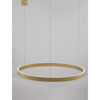 Nova Luce 9345665 Elowen LED Pendelleuchte Gold gebürst