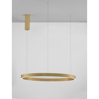 Nova Luce 9345665 Elowen LED Pendelleuchte Gold gebürst