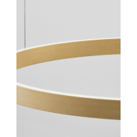 Nova Luce 9345665 Elowen LED Pendelleuchte Gold gebürst