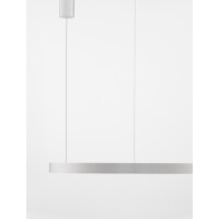 Nova Luce 9345666 Elowen LED Pendelleuchte Silber gebür
