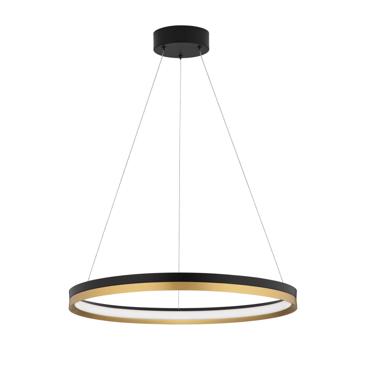 Nova Luce 9695238 Cantria LED Pendelleuchte Schwarz & Gold