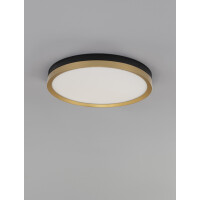 Nova Luce 9695236 Cantria LED Deckenleuchte Schwarz & Go