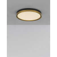 Nova Luce 9695236 Cantria LED Deckenleuchte Schwarz & Go
