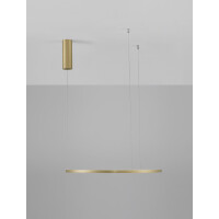 Nova Luce 9345602 Tarquin LED Pendelleuchte Messing Gold 8
