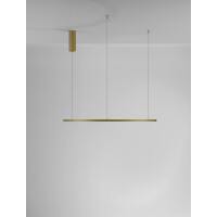 Nova Luce 9345606 Tarquin LED Pendelleuchte Messing Gold 6
