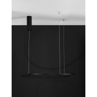 Nova Luce 9345601 Tarquin LED Pendelleuchte Schwarz 8