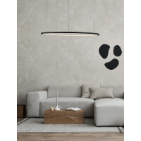Nova Luce 9345605 Tarquin LED Pendelleuchte Schwarz 2