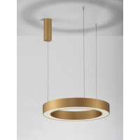 Nova Luce 9345640 Morbido LED Pendelleuchte Messing Gold 4