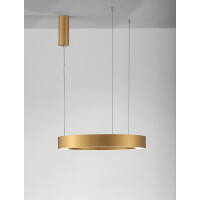 Nova Luce 9345640 Morbido LED Pendelleuchte Messing Gold 5