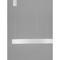 Nova Luce 9345641 Morbido LED Pendelleuchte  Weiß 4
