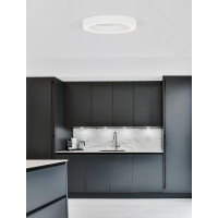Nova Luce 9345632 Morbido LED Deckenleuchte  Weiß 2