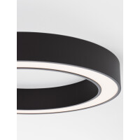 Nova Luce 9345633 Morbido LED Deckenleuchte  Schwarz 6