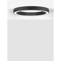 Nova Luce 9345636 Morbido LED Deckenleuchte  Schwarz 2