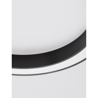 Nova Luce 9345636 Morbido LED Deckenleuchte  Schwarz 4