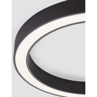 Nova Luce 9345636 Morbido LED Deckenleuchte  Schwarz 5