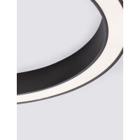 Nova Luce 9345636 Morbido LED Deckenleuchte  Schwarz 6