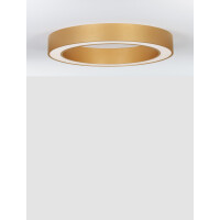 Nova Luce 9345634 Morbido LED Deckenleuchte Messing Gold 4