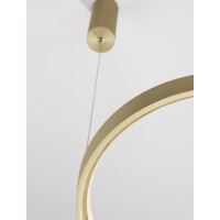 Nova Luce 9345615 Perrine LED Pendelleuchte Gold gebürs