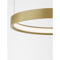 Nova Luce 9345615 Perrine LED Pendelleuchte Gold gebürs