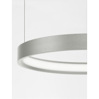 Nova Luce 9345614 Perrine LED Pendelleuchte Silber gebü