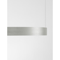 Nova Luce 9345614 Perrine LED Pendelleuchte Silber gebü