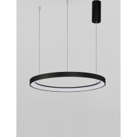 Nova Luce 9345689 Pertino LED Pendelleuchte  Schwarz 4