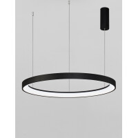 Nova Luce 9853686 Pertino LED Pendelleuchte  Schwarz 4