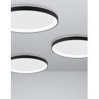 Nova Luce 9853674 Pertino LED Deckenleuchte  Schwarz 5