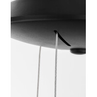Nova Luce 9453431 Rando Thin LED Pendelleuchte  Schwarz 6