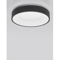Nova Luce 9353831 Rando Thin LED Deckenleuchte  Schwarz 2
