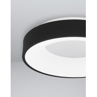 Nova Luce 9353831 Rando Thin LED Deckenleuchte  Schwarz 6