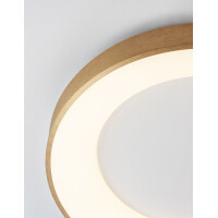 Nova Luce 9353832 Rando Thin LED Deckenleuchte Gold geb&uuml