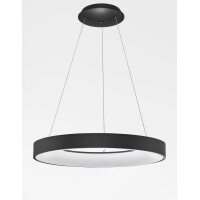 Nova Luce 9453453 Rando Thin LED Pendelleuchte  Schwarz 3