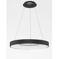 Nova Luce 9453453 Rando Thin LED Pendelleuchte  Schwarz 4