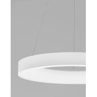 Nova Luce 9453452 Rando Thin LED Pendelleuchte  Weiß 5
