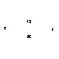 Nova Luce 9353852 Rando Thin LED Deckenleuchte  Weiß 6