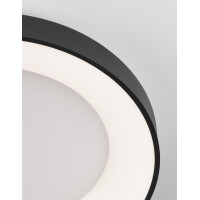Nova Luce 9353853 Rando Thin LED Deckenleuchte  Schwarz 4