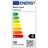Nova Luce 9005647 Linus LED Deckenleuchte Champagnergold 8