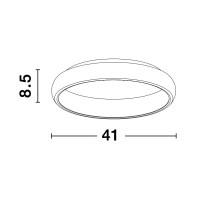 Nova Luce 8105616 Albi LED Deckenleuchte  Schwarz 7