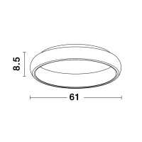 Nova Luce 8105611 Albi LED Deckenleuchte  Schwarz 7