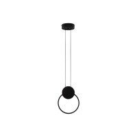 Nova Luce 9080131 Wiro LED Pendelleuchte  Schwarz
