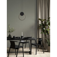 Nova Luce 9080131 Wiro LED Pendelleuchte  Schwarz 2