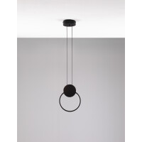 Nova Luce 9080131 Wiro LED Pendelleuchte  Schwarz 3
