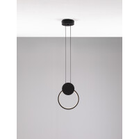 Nova Luce 9080131 Wiro LED Pendelleuchte  Schwarz 4