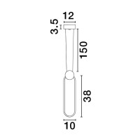 Nova Luce 9080132 Wiro LED Pendelleuchte  Schwarz 5