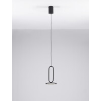 Nova Luce 9501207 Gea LED Pendelleuchte  Schwarz 4